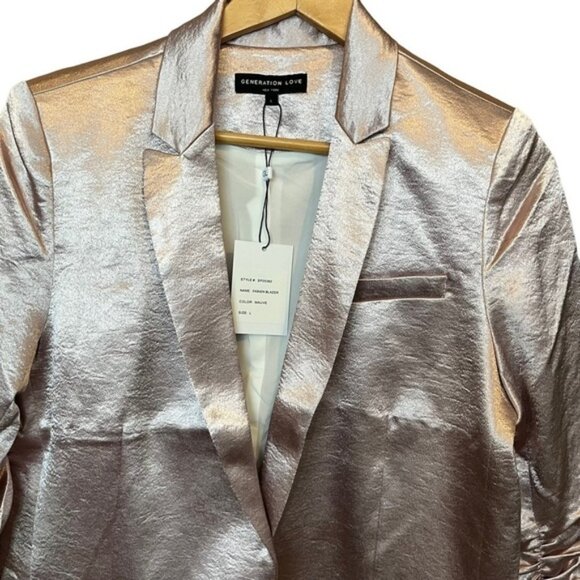 NWT Generation Love Fabien Blazer Women Size Large - Picture 5 of 8
